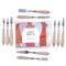 Incraftables Stainless Steel Palette Knife Set (11pcs). Art Palette Knife for Acrylic Painting. Best Palette Knives for Cake Decorating &#x26; DIY Crafts. Paint Spatula for Beginner, Pros, Kids &#x26; Adults